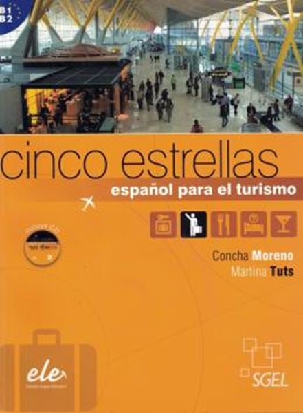Picture of CINCO ESTRELLAS - ESPANOL PARA EL TURISMO - LIBRO + CD