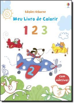 Imagem de 1 2 3: MEU LIVRO DE COLORIR