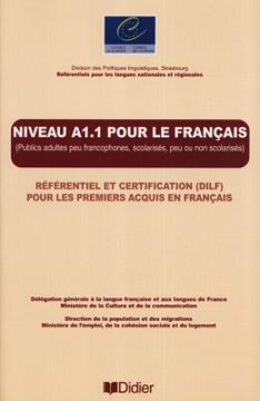 Imagem de NIVEAU A1.1 POUR LE FRANCAIS - DILF