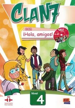 Imagem de CLAN 7 CON IHOLA, AMIGOS! 4 LIBRO DEL ALUMNO - CON EXTENSION DIGITAL