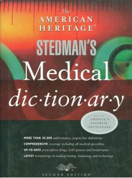 Imagem de AMERICAN HERITAGE STEDMAN´S MEDICAL DICTIONARY