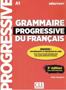 Imagem de GRAMMAIRE PROGRESSIVE DU FRANCAIS - NIVEAU DEBUTANT - LIVRE + CD - 3EME ED