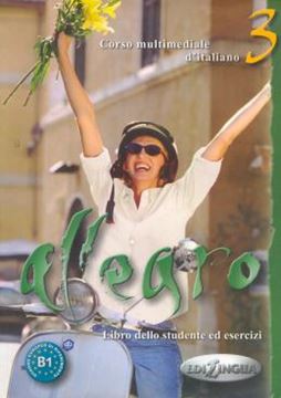 Imagem de ALLEGRO 3 - LIBRO DELLO STUDENTE ED ESERCIZI + CD