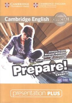 Imagem de CAMBRIDGE ENGLISH PREPARE! 1 PRESENTATION PLUS DVD-ROM - 1ST ED