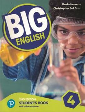 Imagem de BIG ENGLISH 2ND EDITION 4 STUDENT BOOK  ONLINE  BENCHMARK YLE 