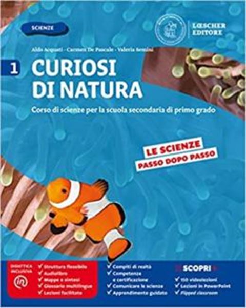 Picture of CURIOSI DI NATURA 1 - CORSO DI SCIENZE PER LA SCUOLA SECONDARIA DI PRIMO GRADO