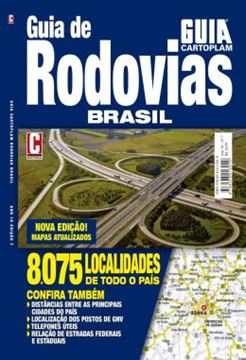 Imagem de GUIA CARTOPLAM - GUIA DE RODOVIAS BRASIL
