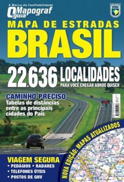 Imagem de MAPA DE ESTRADAS BRASIL - GUIA MAPOGRAF
