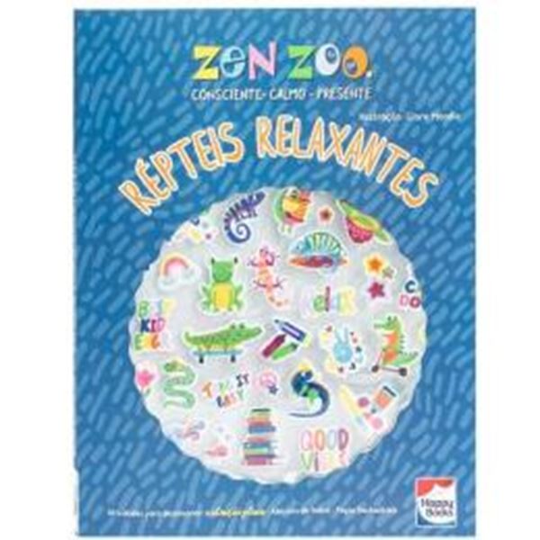 Picture of ZEN ZOO - REPTEIS RELAXANTES - LIVRO DE ATIVIDADES C/ ADESIVO