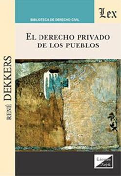 Imagem de EL DERECHO PRIVADO DE LOS PUEBLOS