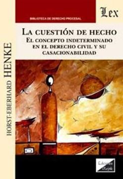 Imagem de LA CUESTION DE HECHO