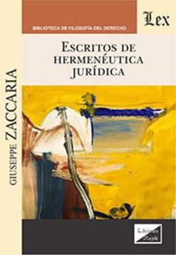 Imagem de ESCRITOS DE HERMENEUTICA JURIDICA