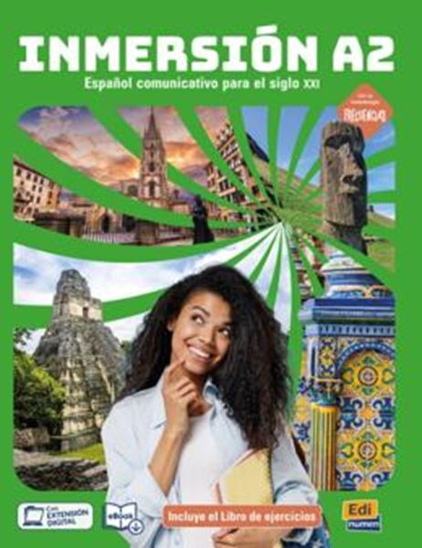 Picture of INMERSION A2 - LIBRO DEL ESTUDIANTE + LIBRO DE EJERCICIOS