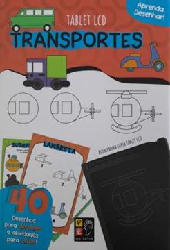 Imagem de APRENDA DESENHAR! TRANSPORTES (ACOMPANHA TABLET LCD)
