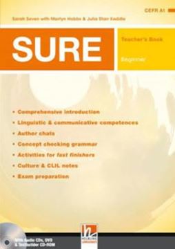Imagem de SURE BEGINNER TB - BRITISH ENGLISH + 3 AUDIO CDS + DVD + TESTBUILDER CD-ROM