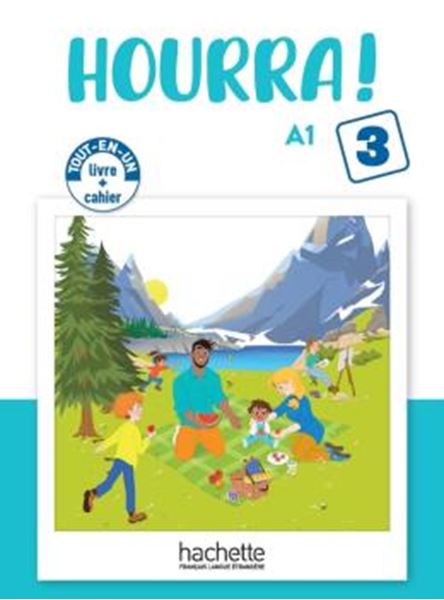 Picture of HOURRA! 2 (3 - A1) - TOUT-EN-UN: LIVRE + CAHIER