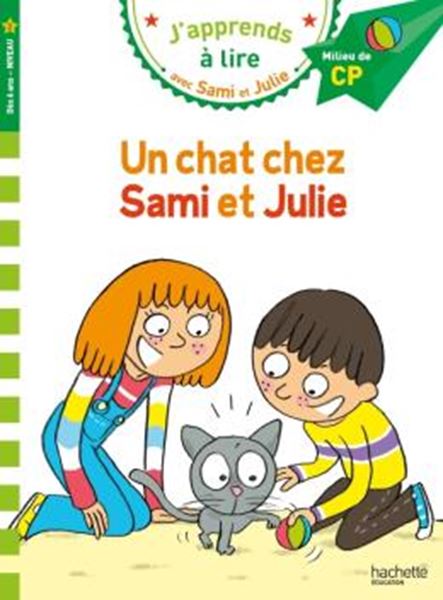 Picture of J´APPRENDS A LIRE AVEC SAMI ET JULIE - CP NIVEAU 2 - UN CHAT CHEZ SAMI ET JULIE