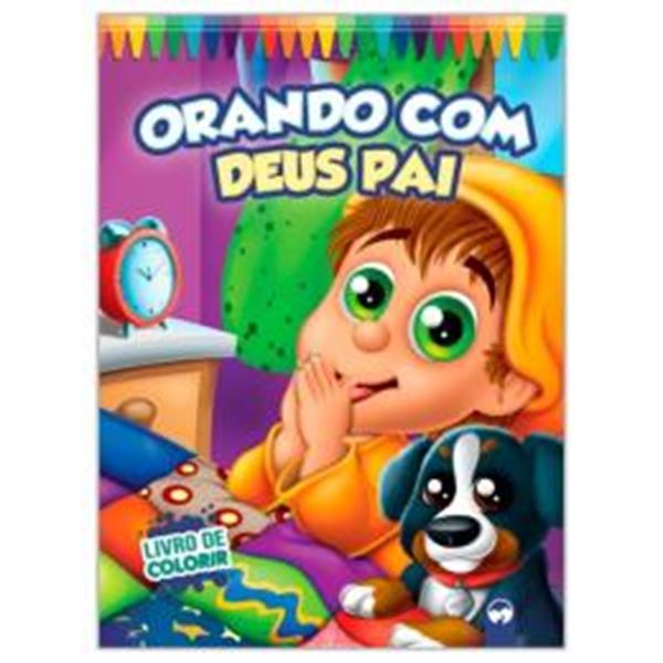 Picture of LIVRO DE COLORIR - ORANDO COM DEUS PAI