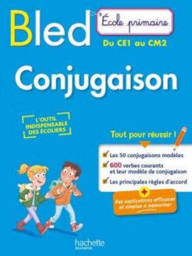 Imagem de BLED ECOLE PRIMAIRE CONJUGAISON DU CE1 AU CM2 (2024)