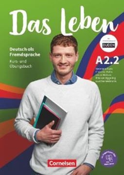 Imagem de DAS LEBEN A2.2 - KURS- UND UBUNGSBUCH INKL. E-BOOK UND PAGEPLAYER-APP