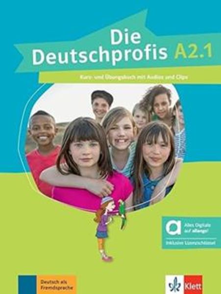 Picture of DIE DEUTSCHPROFIS A2.1 KURS UND UBUNGSBUCH MIT AUDIOS UND CLIPS - EDICION HIBRIDA