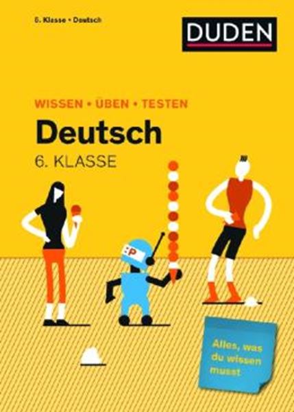 Picture of WISSEN - UBEN - TESTEN - DEUTSCH 6 KLASSE - 5 AUFLAGE
