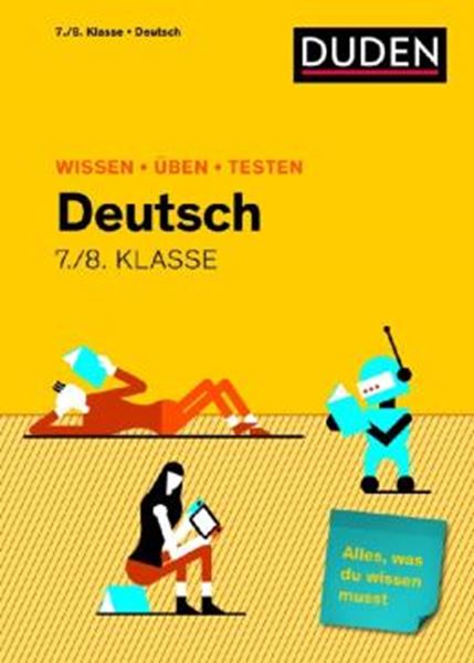 Picture of WISSEN - UBEN - TESTEN - DEUTSCH 7-8 KLASSE