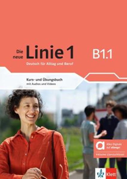 Picture of DIE NEUE LINIE 1  B1.1 - KURS-UND UBUNGSBUCH HYBRIDE